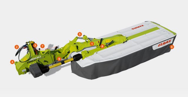 克拉斯DISCO系列后置式割草机-克拉斯后置式割草机-报价和图片