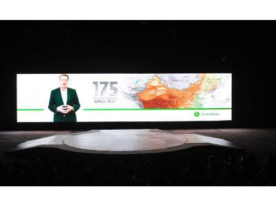 约翰迪尔农业与草坪设备部总裁马克?冯?潘驰先生发表视频讲话