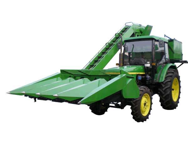 天津天拖铁牛4yd4背负式玉米收割机