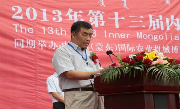 中国农机工业协会收获机械分会秘书长陆庆惠