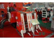 富来威公司 国内最高性价比的半喂入收割机亮相哈尔滨农机展览