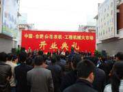 东风农机参加合肥裕隆农机市场开业（图片）