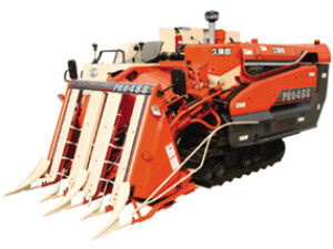 久保田488联合收割机图片