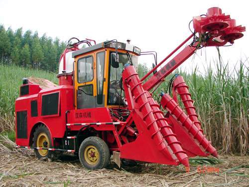 柳州汉升HSM1000型轮式甘蔗联合收割机