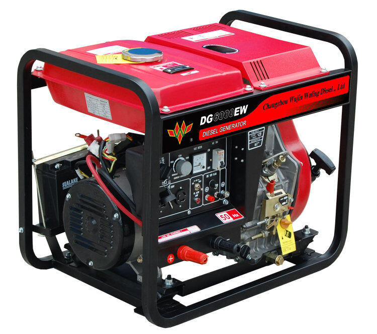 五菱dg6000ew60hz柴油电焊两用机组