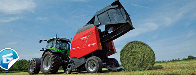 库恩vb2190可调打捆室打捆机