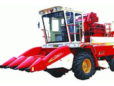 巨明4YZP-3型三行升级版自走式玉米联合收获机