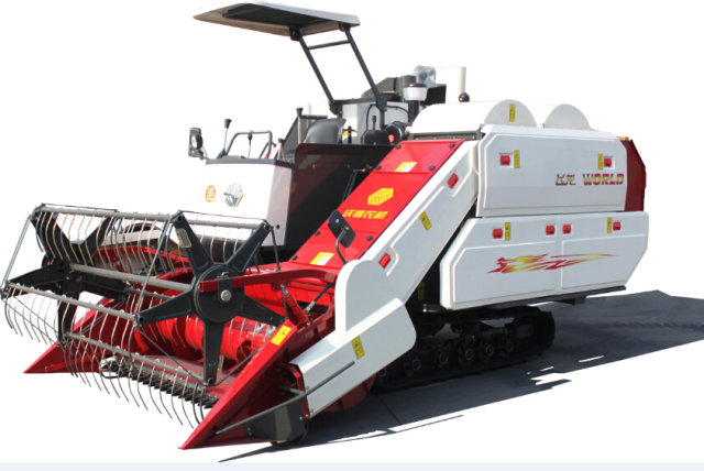 沃得飞龙4lz40a联合收割机2015升级版