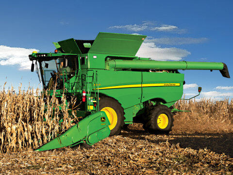 约翰迪尔s660谷物联合收割机