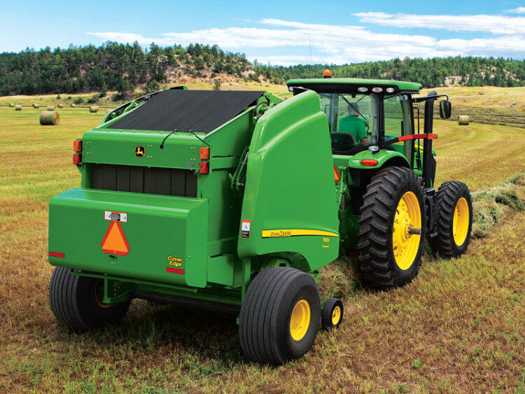 约翰迪尔569型圆捆机-约翰迪尔圆捆机-报价,补贴和图片