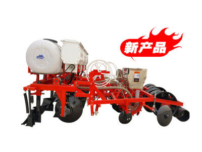 东泰秋田忙2MB-2/4型气吸精量花生铺膜播种机