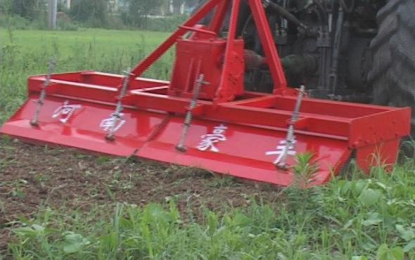 豪丰1GQN-250H旋耕机作业视频