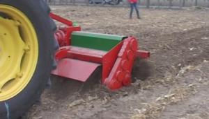 豪丰1GQNM-200型根茬粉碎旋耕机作业视频